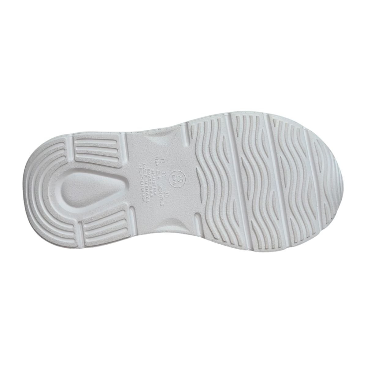 Tênis Casual Esportivo Infantil Menina Molekinha 2588.104 Branco Branco/Rosa 5