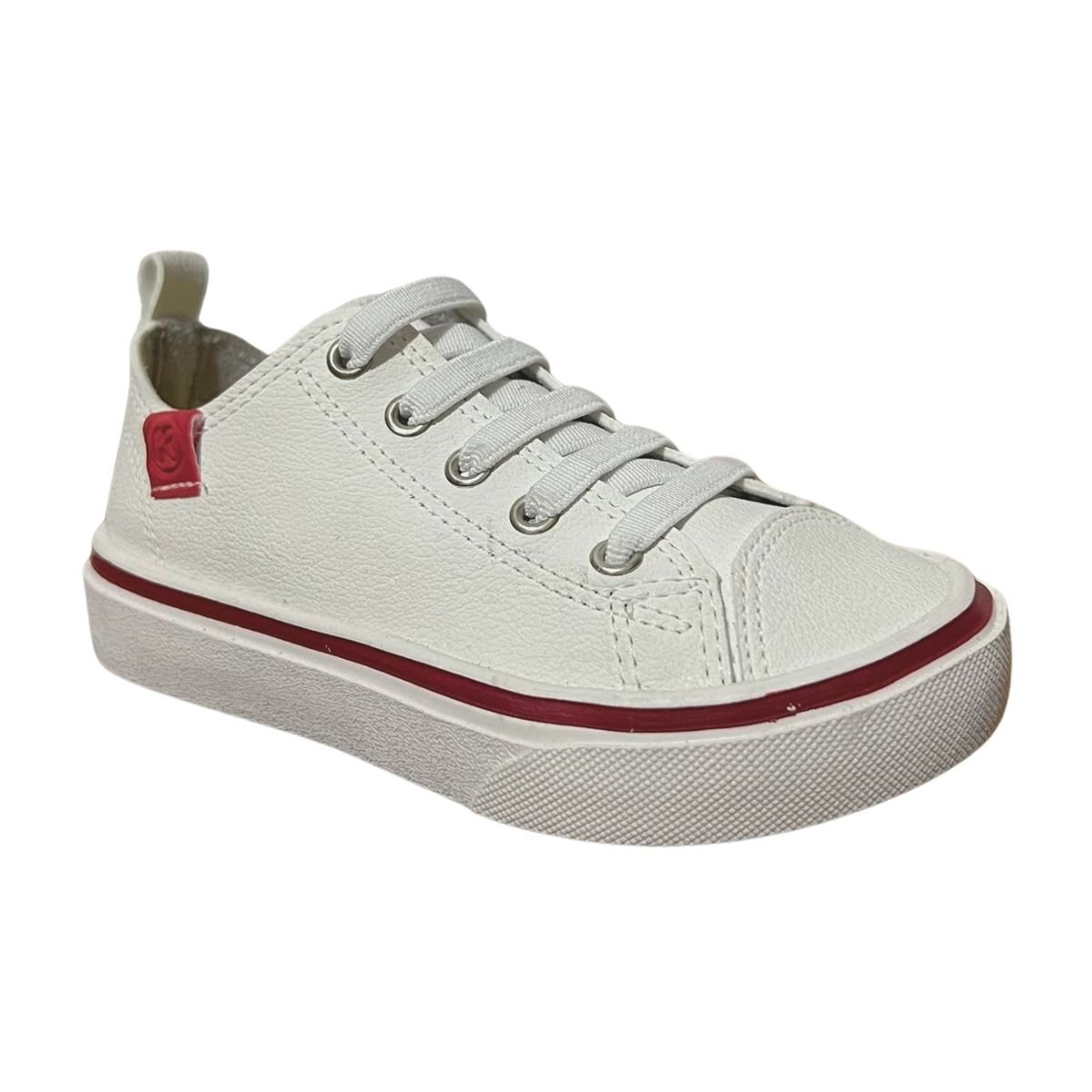 Tênis Casual Infantil Menino Klin 260029000 Freestyle Mini Branco Branco 4