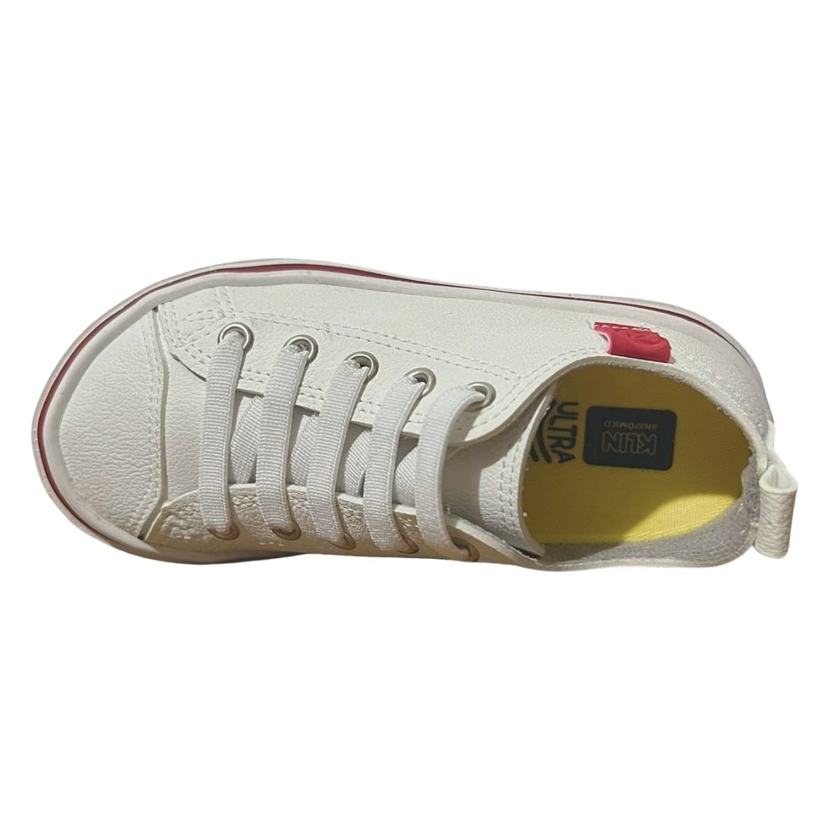 Tênis Casual Infantil Menino Klin 260029000 Freestyle Mini Branco Branco 5