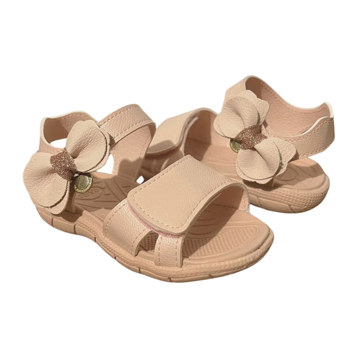 Sandália Casual Infantil Menina Klin 171225000 Tic Tac Casual Rosa Rosa 3