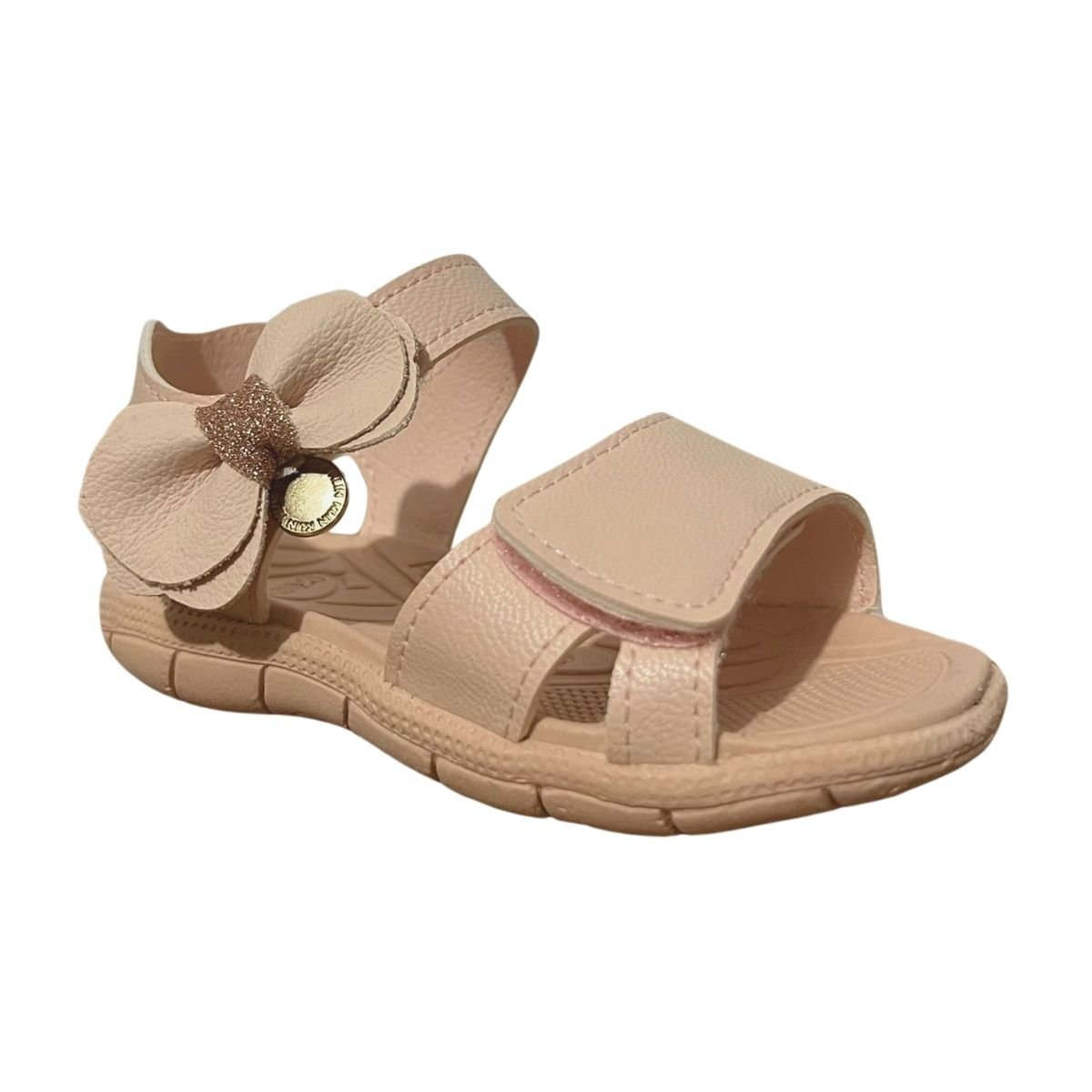 Sandália Casual Infantil Menina Klin 171225000 Tic Tac Casual Rosa Rosa 4