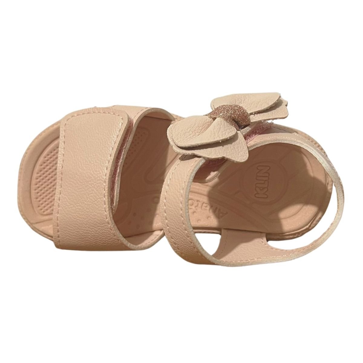 Sandália Casual Infantil Menina Klin 171225000 Tic Tac Casual Rosa Rosa 5