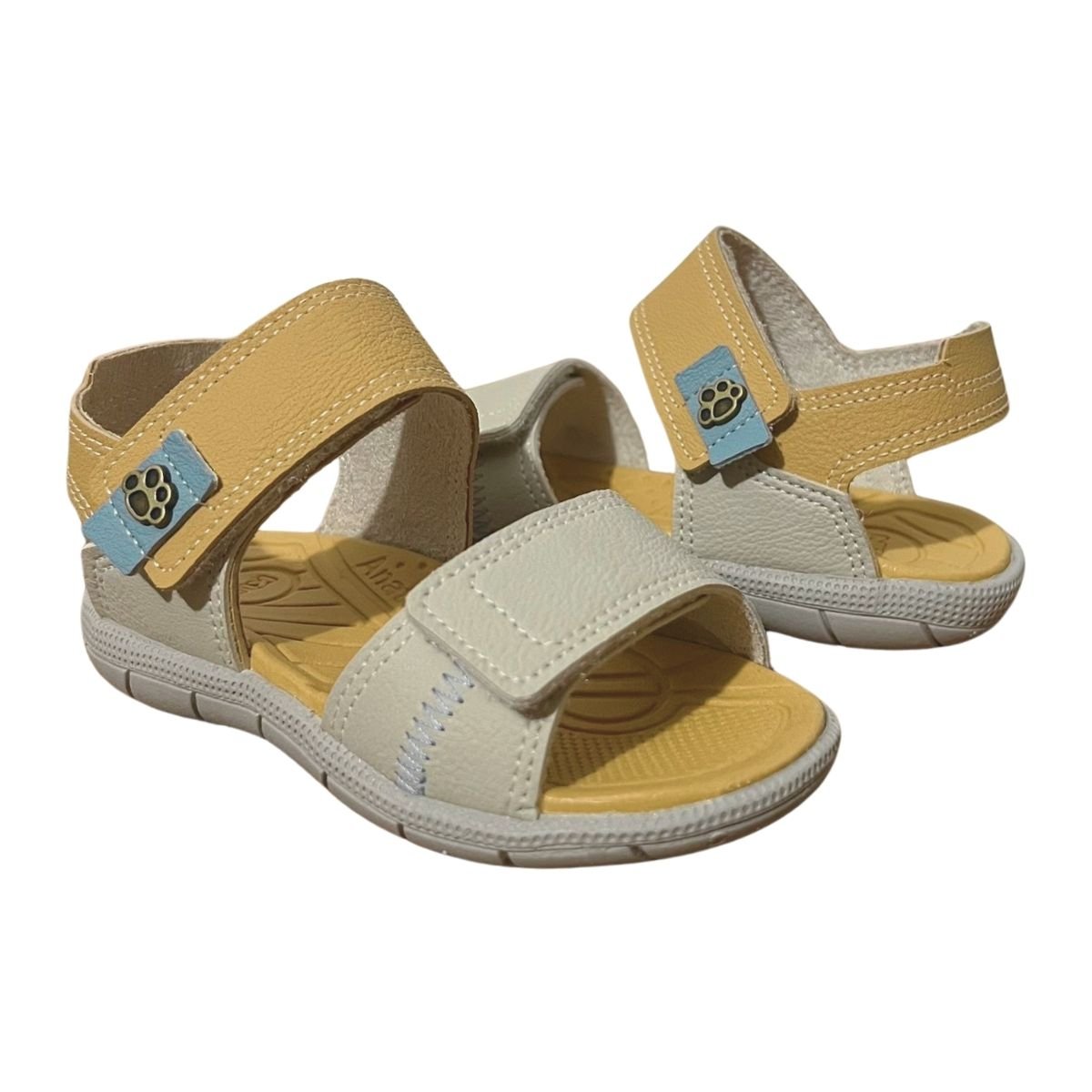 Sandália Casual Infantil Menino Klin 171227000 Tic Tac Casual Cinza Cinza 3