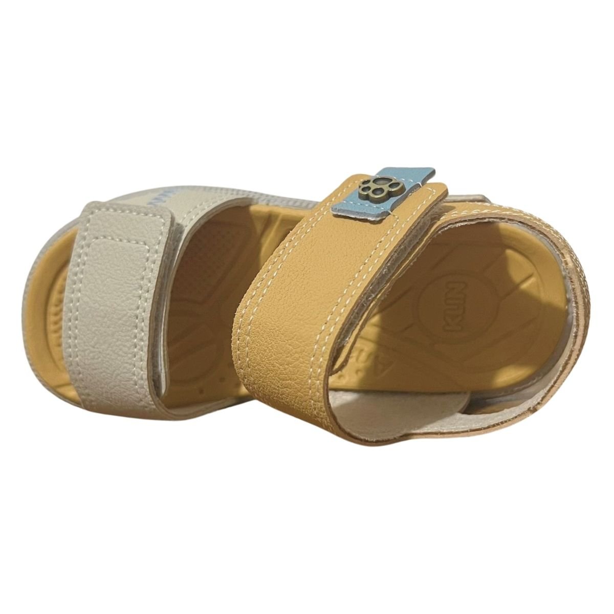 Sandália Casual Infantil Menino Klin 171227000 Tic Tac Casual Cinza Cinza 5