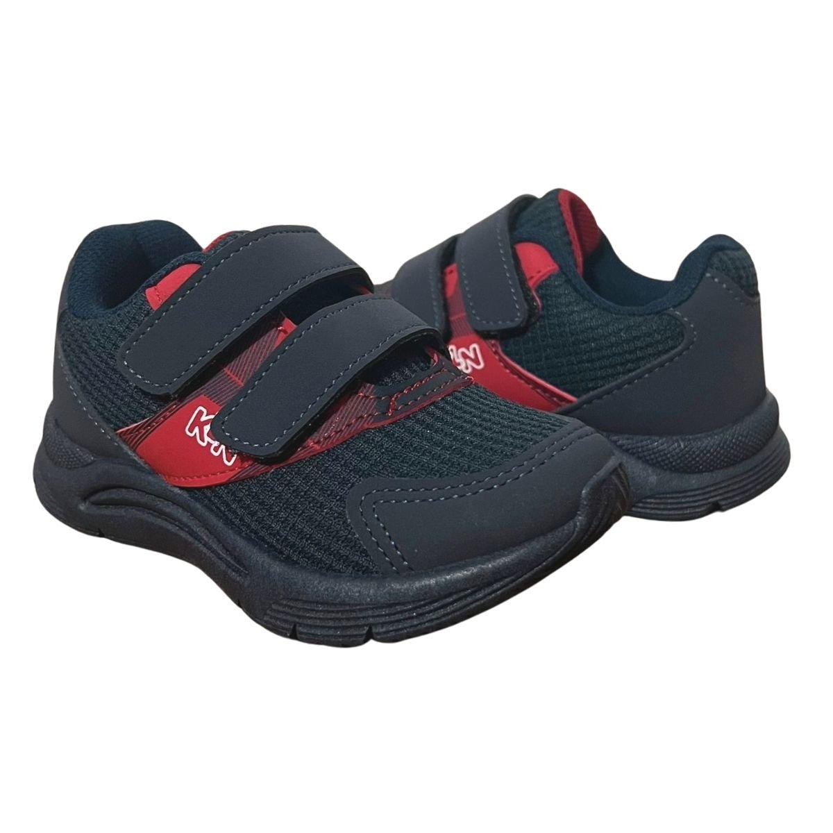 Tênis Casual Infantil Menino Klin 199116000 New Sport Mini Marinho Vermelho Azul Marinho 3