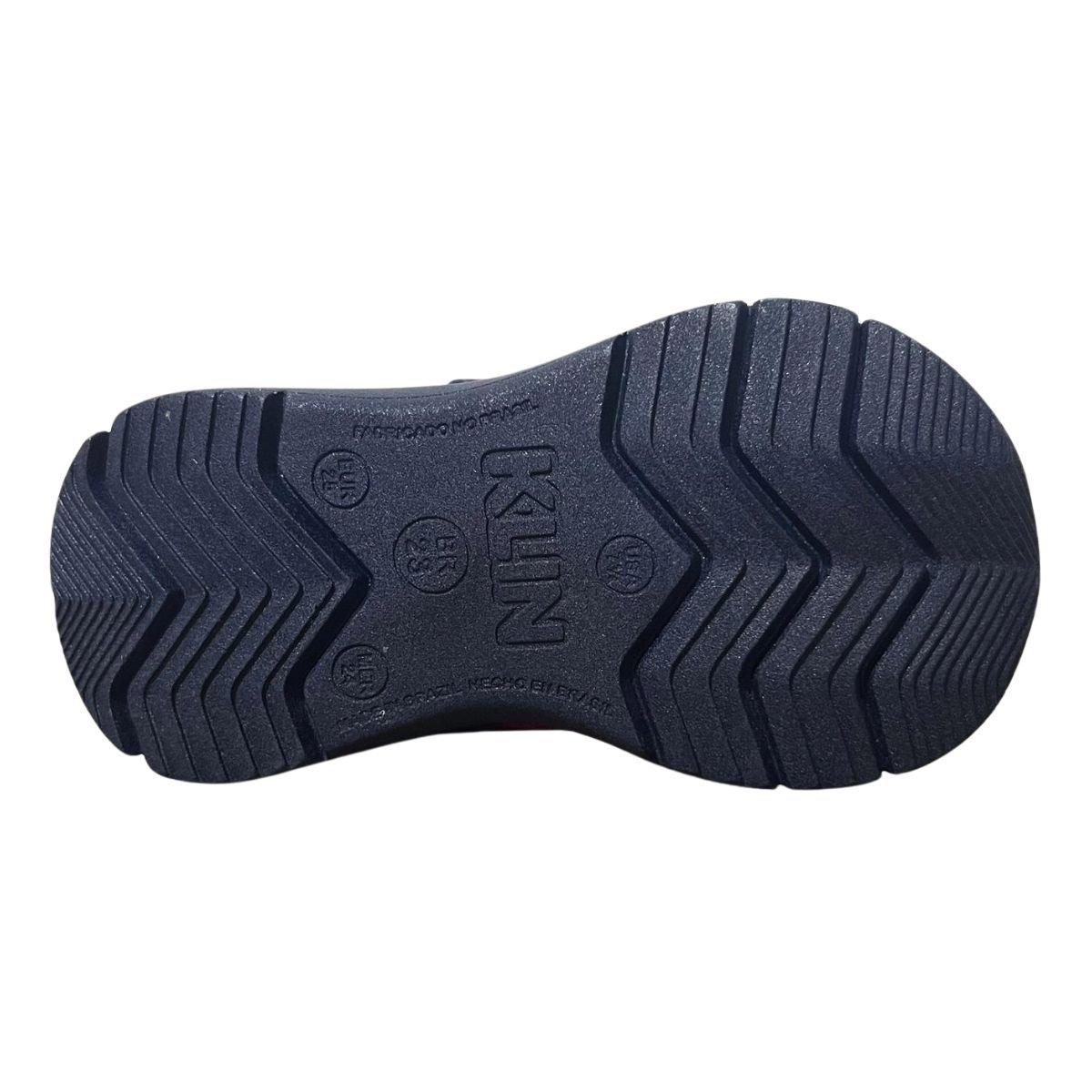Tênis Casual Infantil Menino Klin 199116000 New Sport Mini Marinho Vermelho Azul Marinho 7
