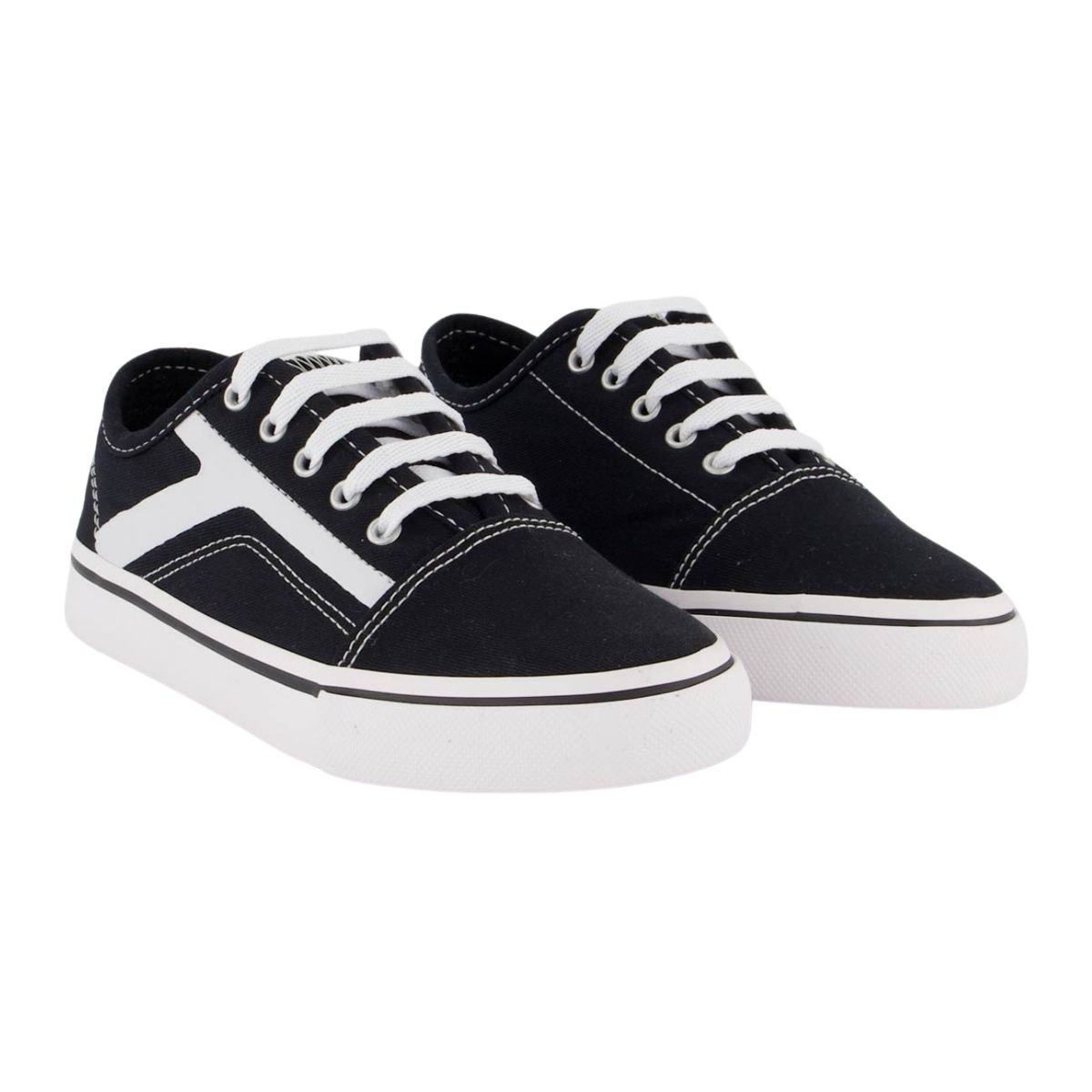 Tênis Casual Infantil Menino Diversão DI2279 Preto Preto 3