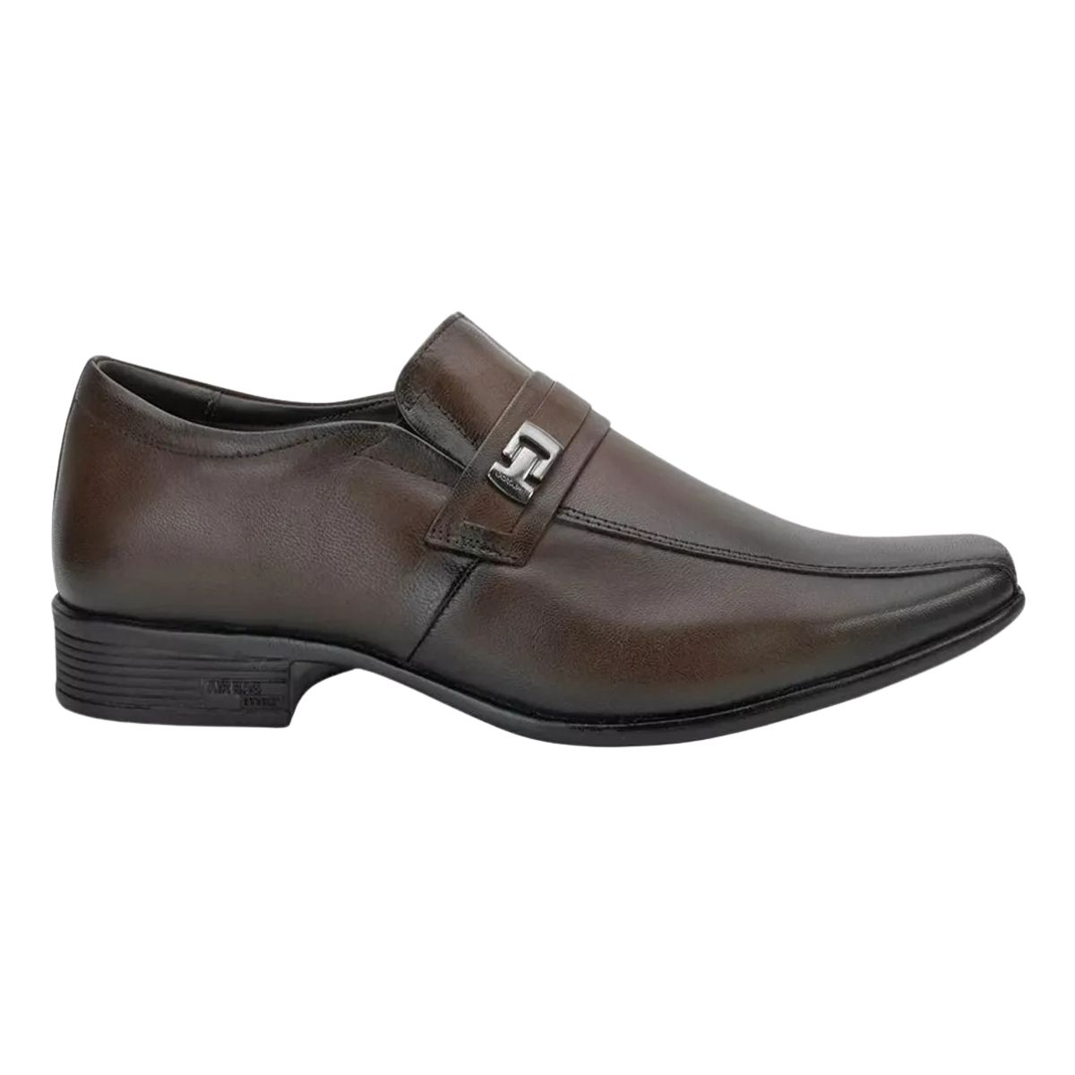 Sapato Social de Couro Masculino Jota Pê 77501 Air Magic Marrom