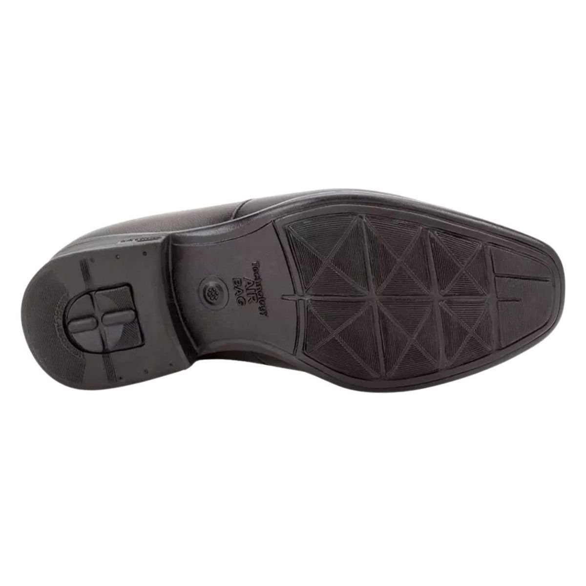 Sapato Social de Couro Masculino Jota Pê 77501 Air Magic Marrom Marrom 8