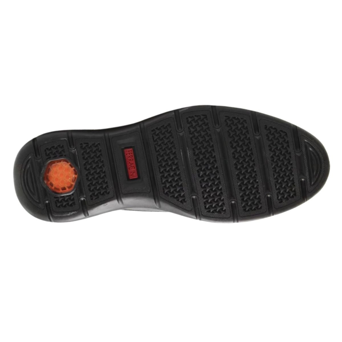 Sapatênis Casual de Couro Masculino Ferracini 5553-559G Fluence BA Preto Preto 7