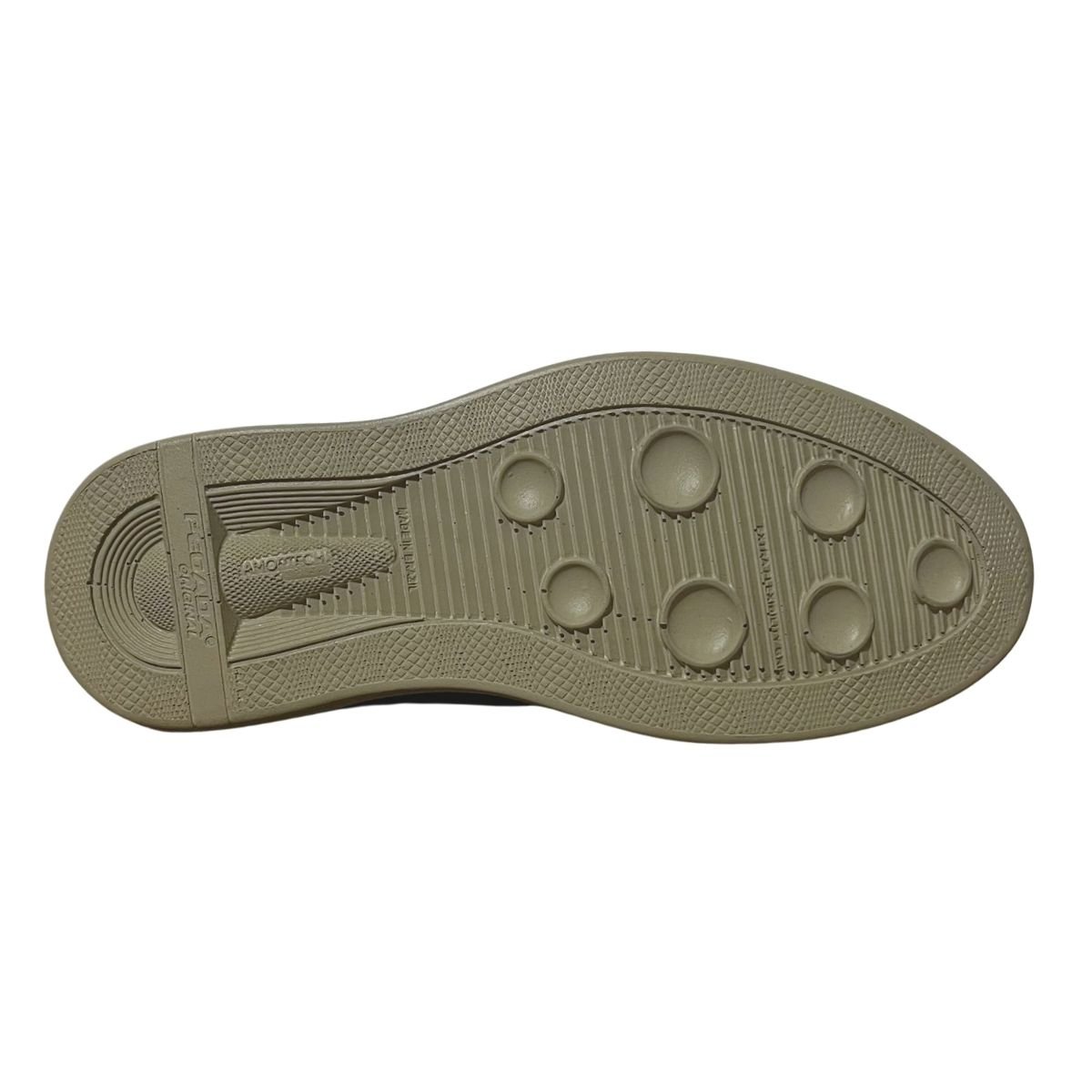 Sapato Social de Couro Masculino Pegada 126109-03 Marrom Marrom 6