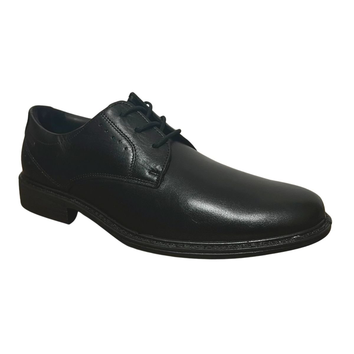 Sapato Social de Couro Masculino Pegada 125355-01 Preto Preto 3
