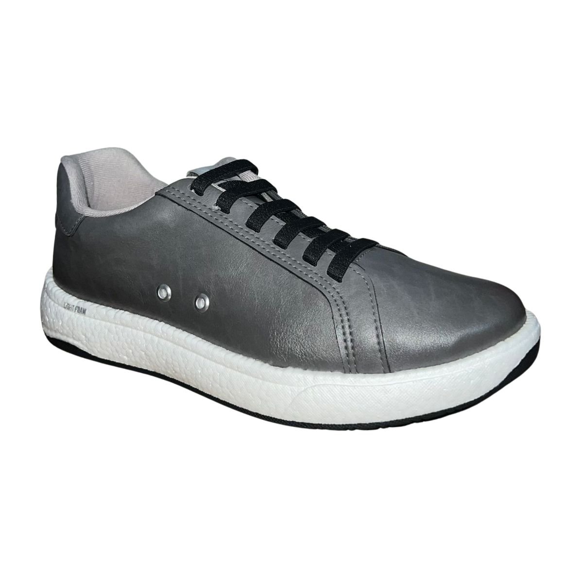Tênis Casual Masculino BR Sport 2297.116 Cinza Cinza 4