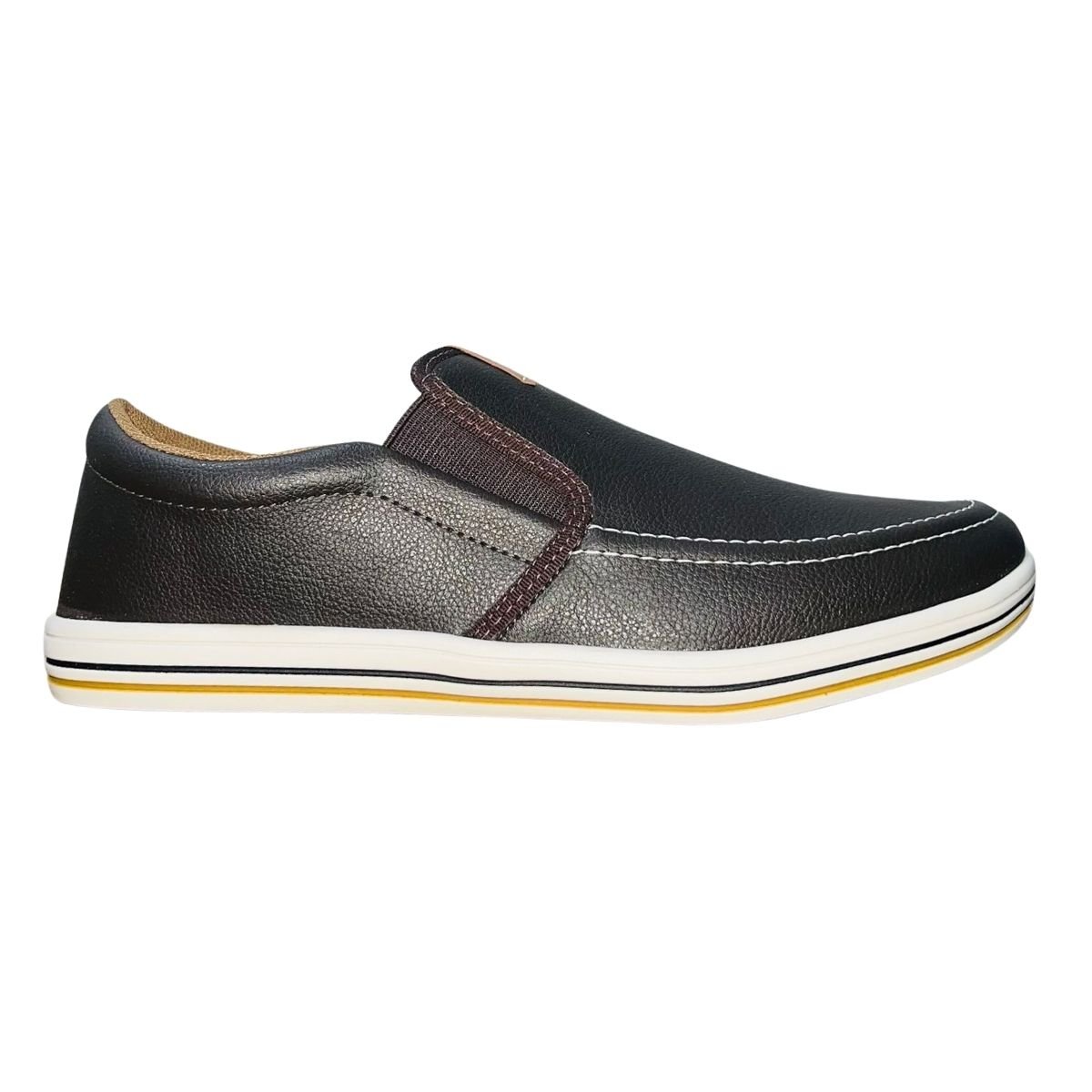 Sapatênis Casual Calce Fácil Masculino BR Sport 2273.200 Marrom Marrom 2