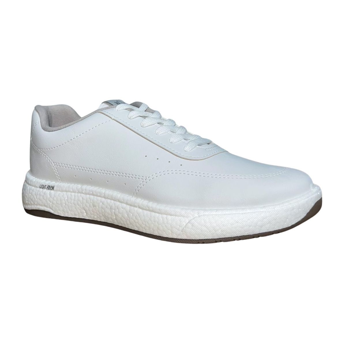 Tênis Casual Masculino BR Sport 2297.100 Branco Branco 4