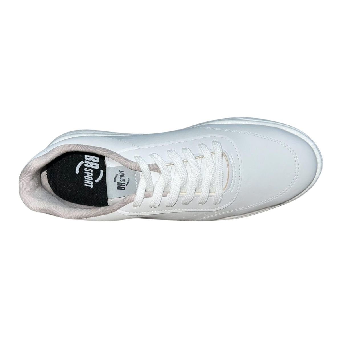 Tênis Casual Masculino BR Sport 2297.100 Branco Branco 5