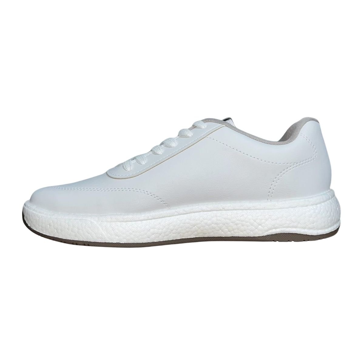 Tênis Casual Masculino BR Sport 2297.100 Branco Branco 6