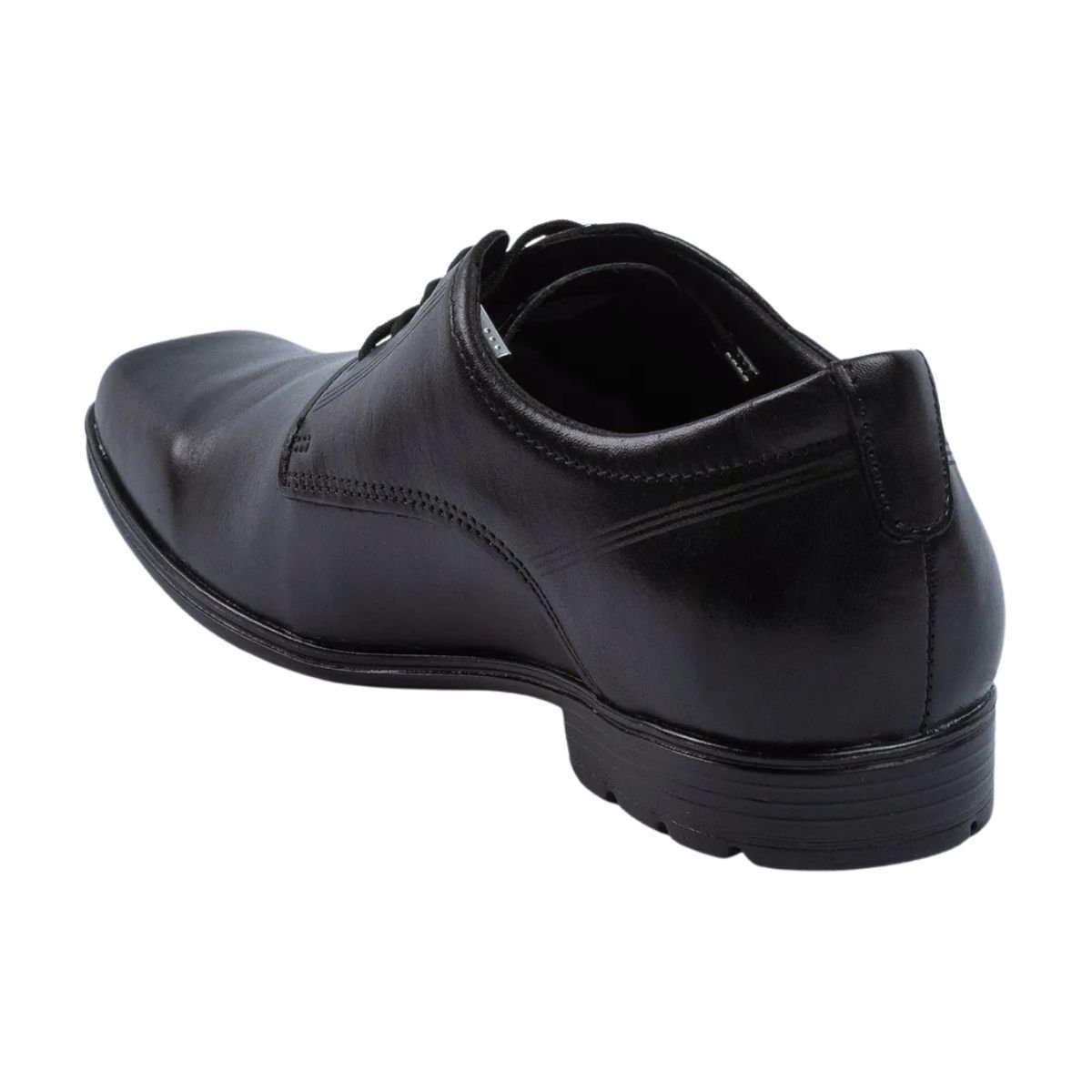 Sapato Social de Couro Masculino Pegada 122324-01 Preto Preto 6