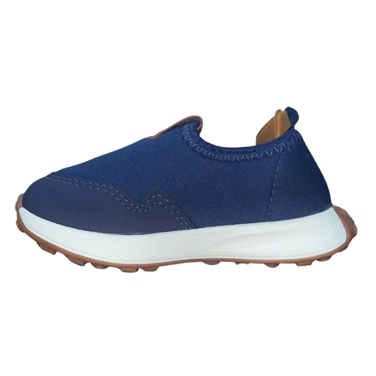 Tênis Casual Calce Fácil Infantil Menino Molekinho 2638.100 Marinho Azul Marinho 6