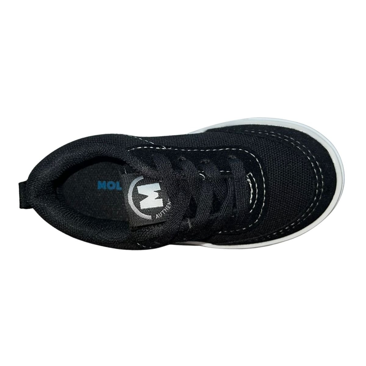 Tênis Casual Calce Fácil Infantil Menino Molekinho 2133.178 Preto Preto 5