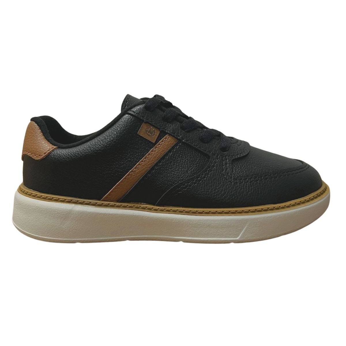 Tênis Casual Infantil Menino Molekinho 2861.216 Preto Preto 2