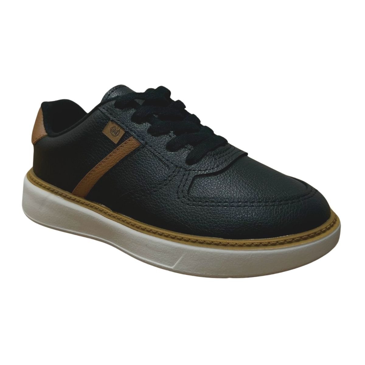 Tênis Casual Infantil Menino Molekinho 2861.216 Preto Preto 4
