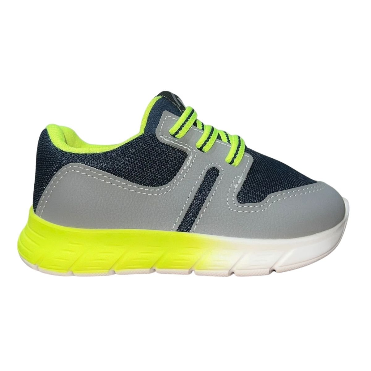 Tênis Casual Calce Fácil Infantil Menino Molekinho 2147.545 Marinho Azul Marinho/Cinza 2