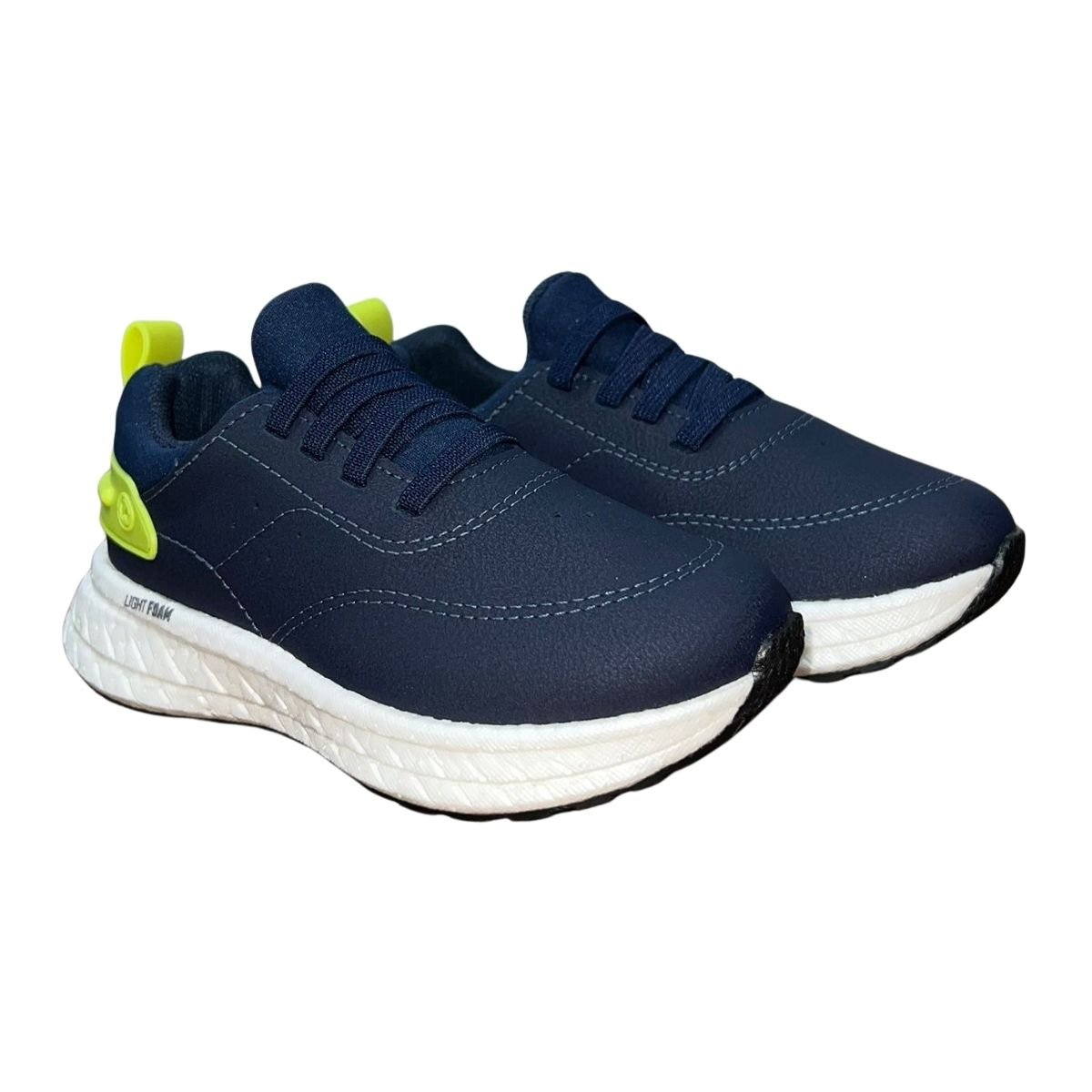Tênis Esportivo Calce Fácil Infantil Menino Molekinho 2866.101 Marinho Azul Marinho 3