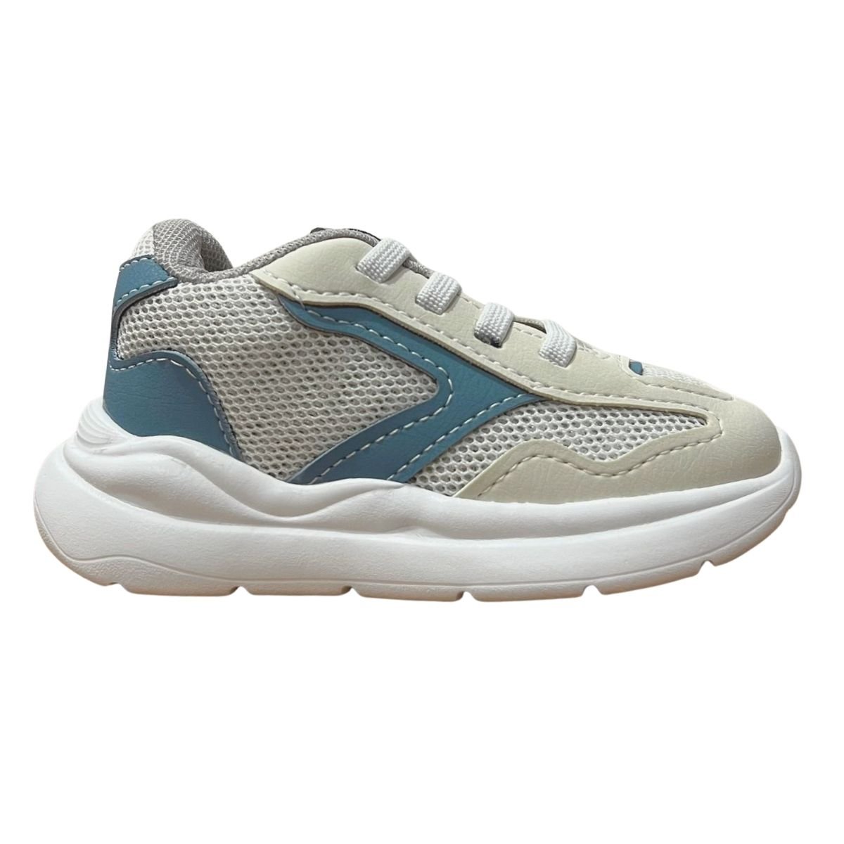 Tênis Casual Infantil Menino Molekinho 2641.103 Branco Branco 2