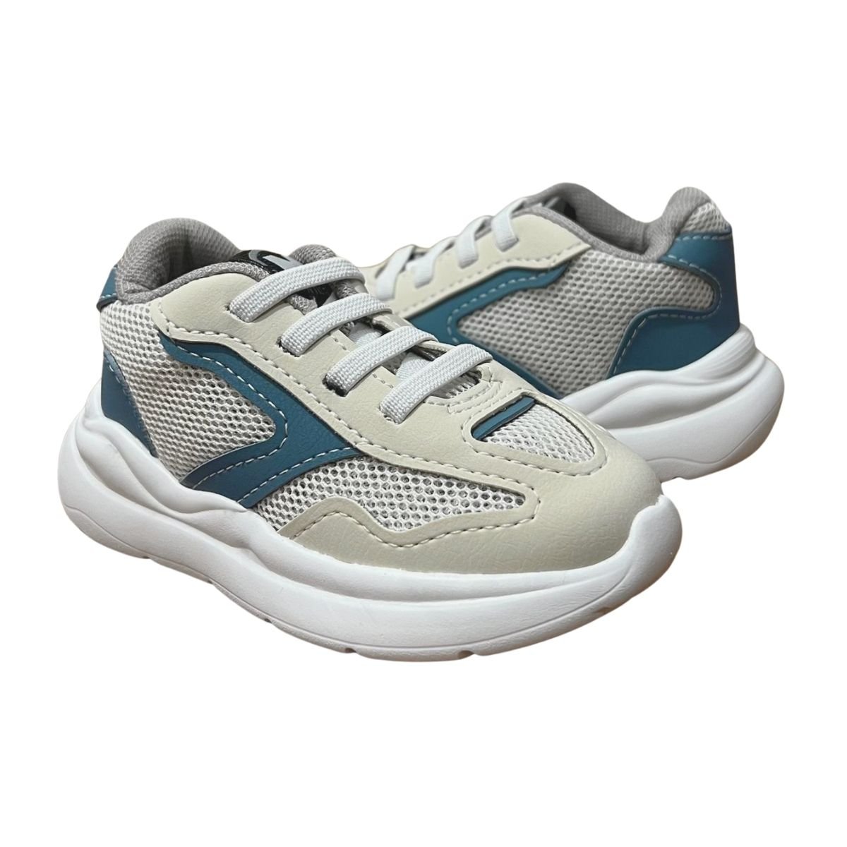 Tênis Casual Infantil Menino Molekinho 2641.103 Branco Branco 3