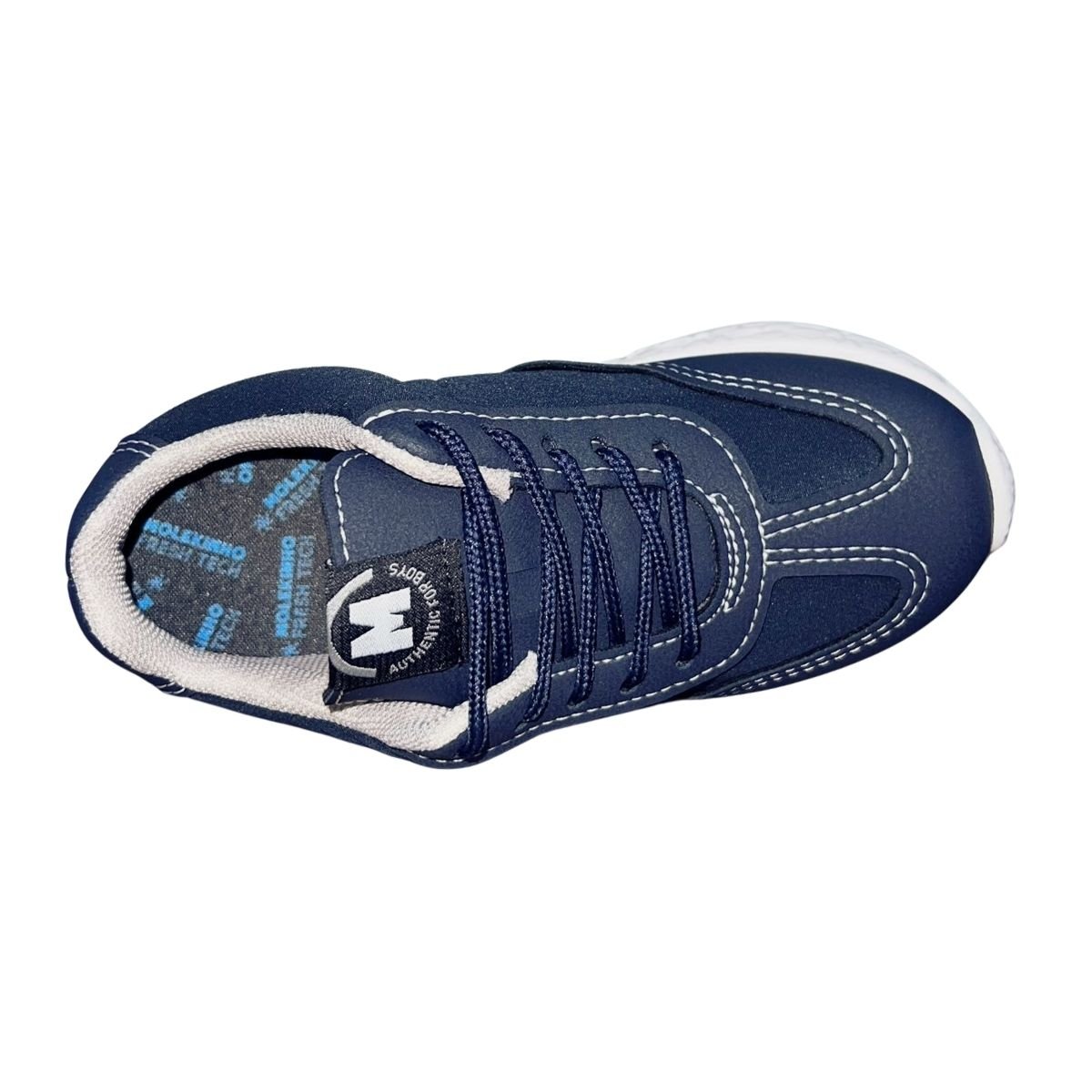Tênis Casual Infantil Menino Molekinho 2831.243 Marinho Azul Marinho 5