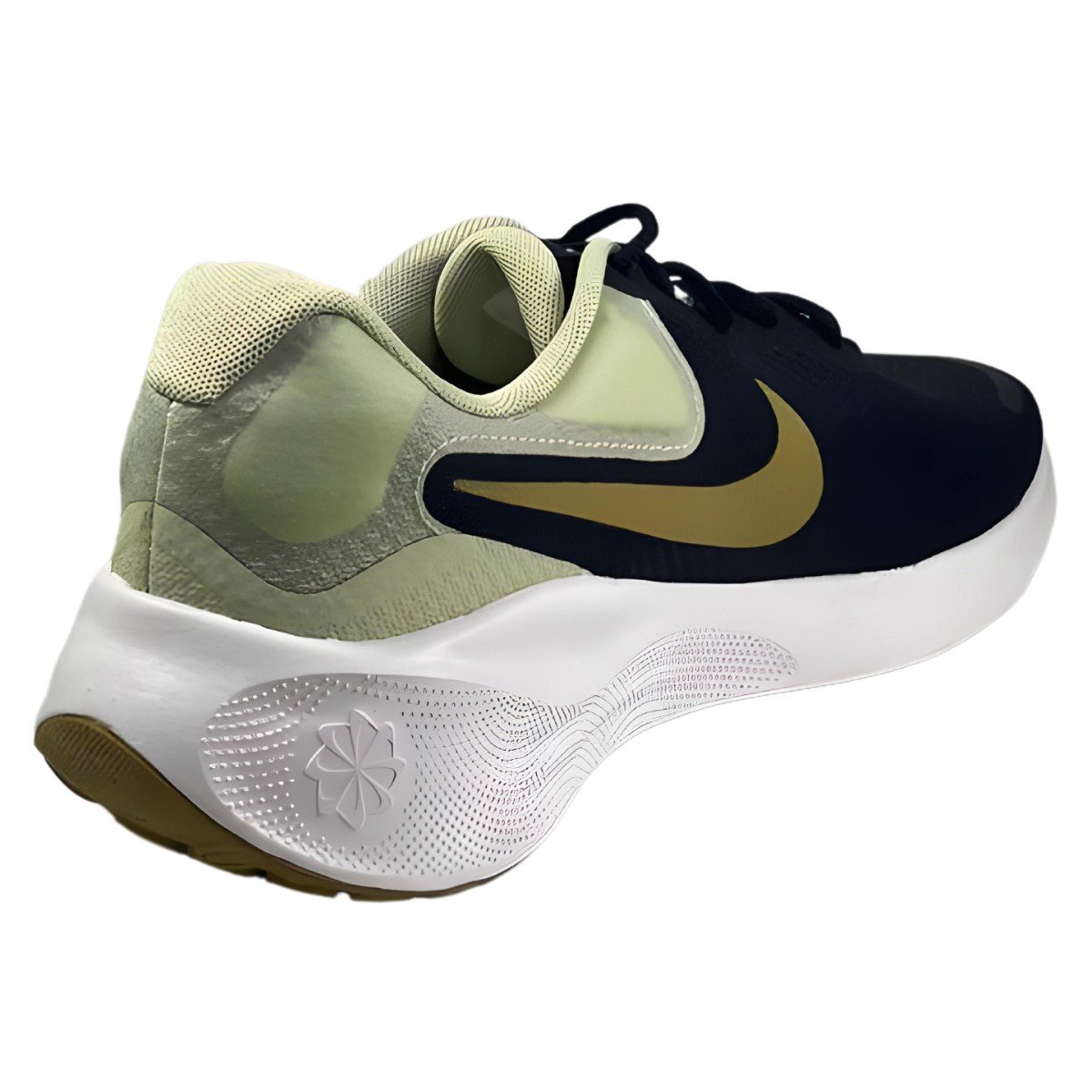 Tênis Nike Revolution 7 Preto/Verde Preto 4