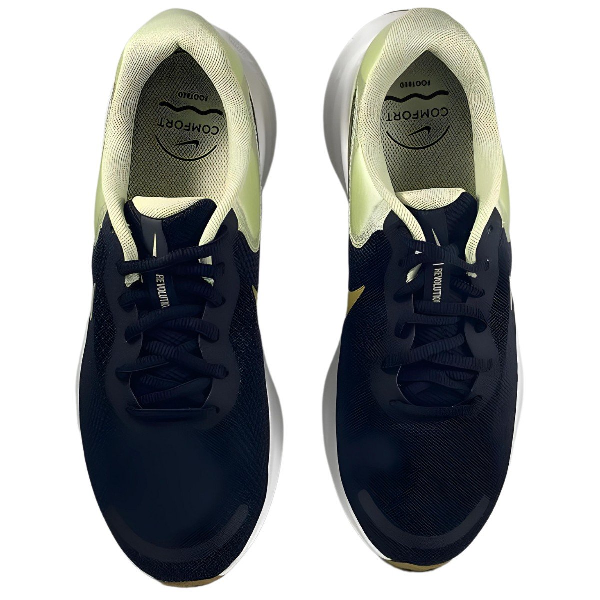 Tênis Nike Revolution 7 Preto/Verde Preto 7