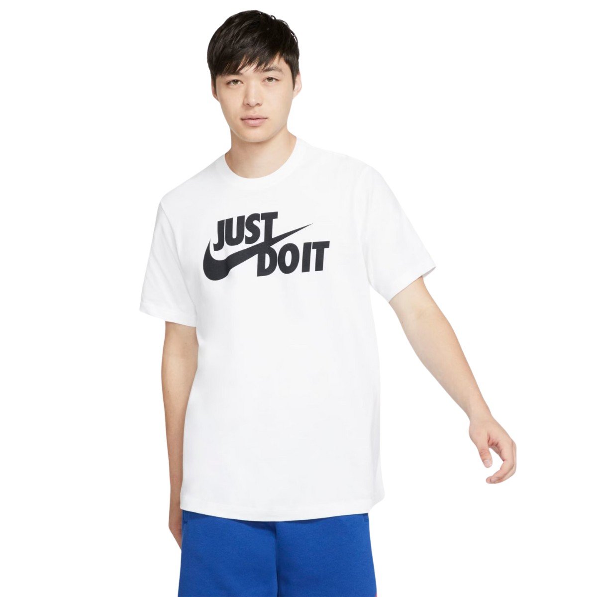 Camiseta Masculina Nike Sportswear Just Do It Masculina Branco 1