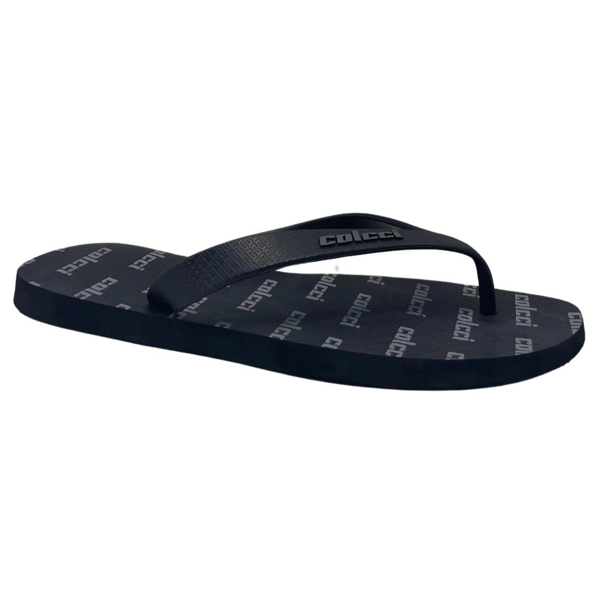 Chinelo Colcci Masculino Monograma Preto 2