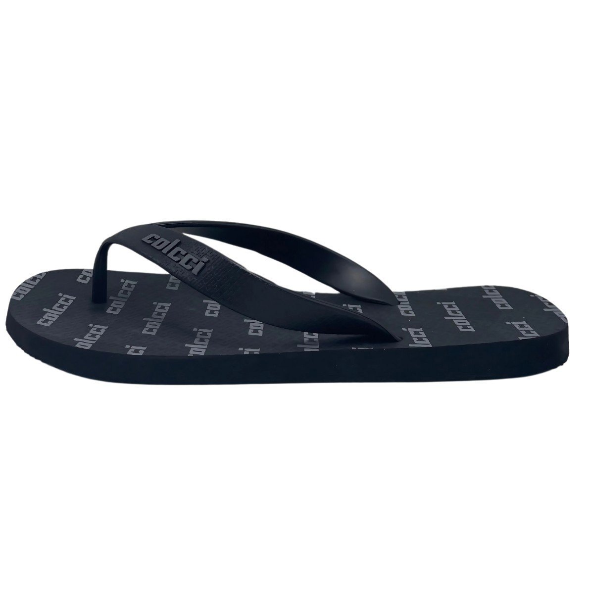 Chinelo Colcci Masculino Monograma Preto 3