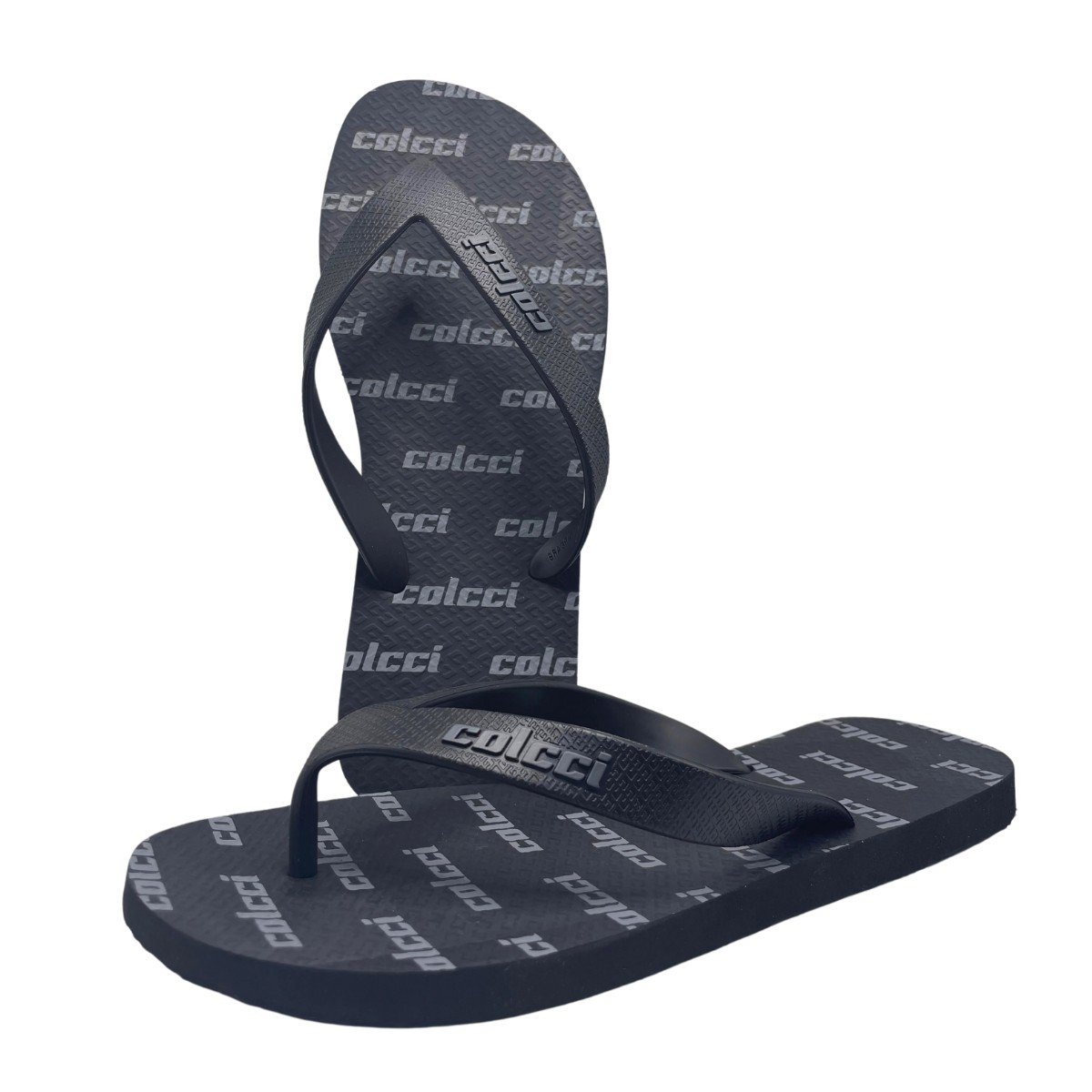 Chinelo Colcci Masculino Monograma Preto 5
