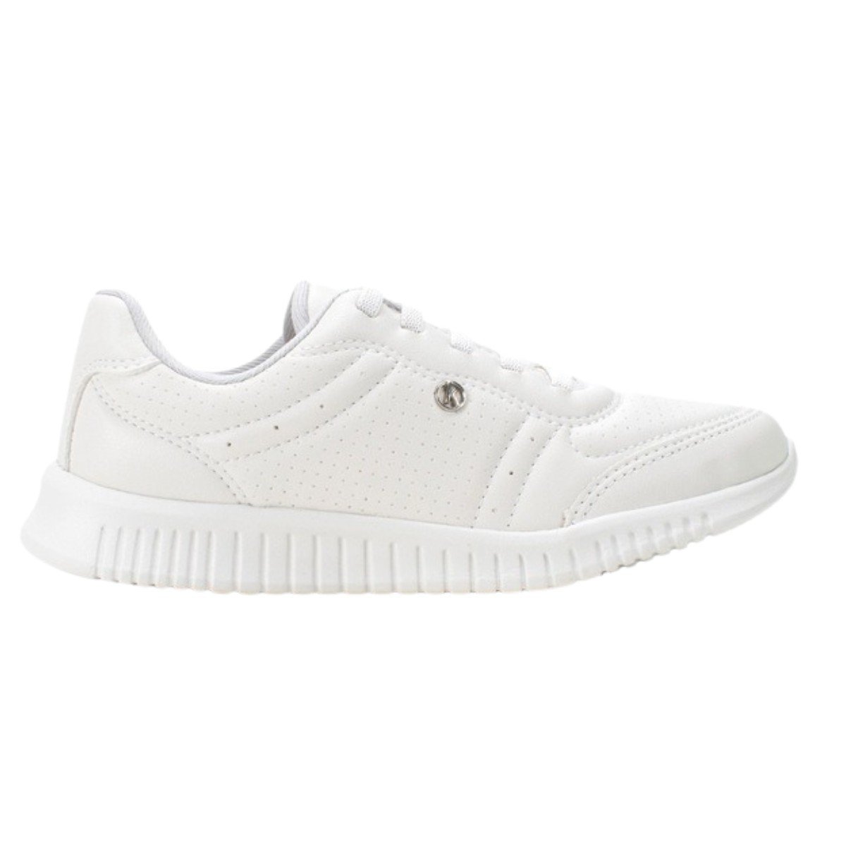 Tênis Feminino Casual Almeria Kolosh Branco 1