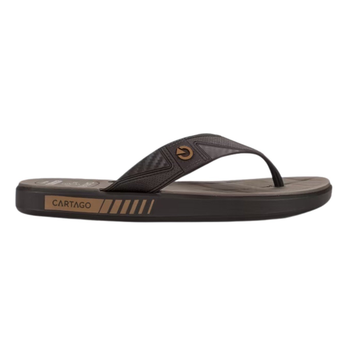 Chinelo Cartago Masculino Casablanca Com Carteira Marrom 3