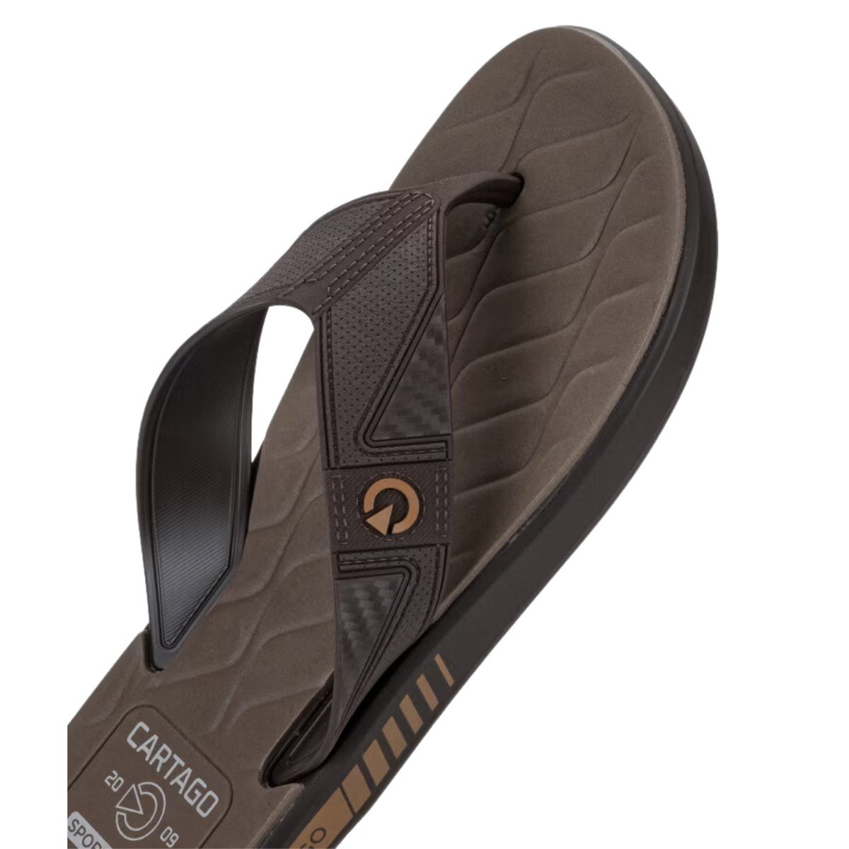 Chinelo Cartago Masculino Casablanca Com Carteira Marrom 4