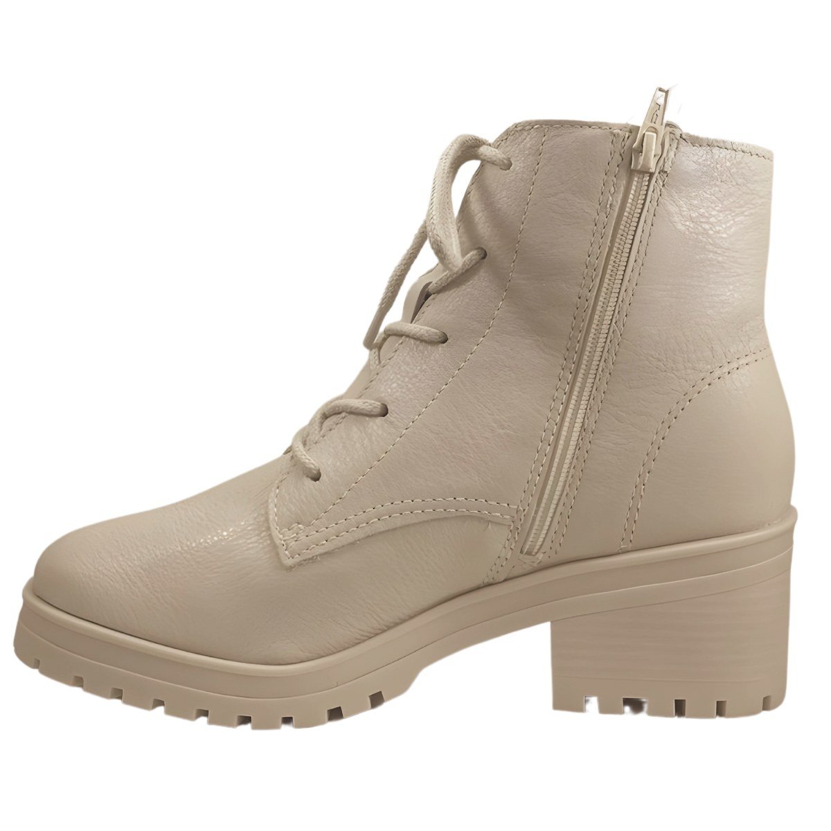 Bota Coturno Bottero Burnish Off White Off White 2