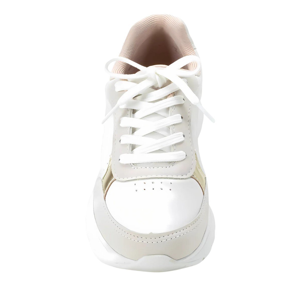 Tênis Feminino Casual Jogging Multi Color Kolosh Branco 4