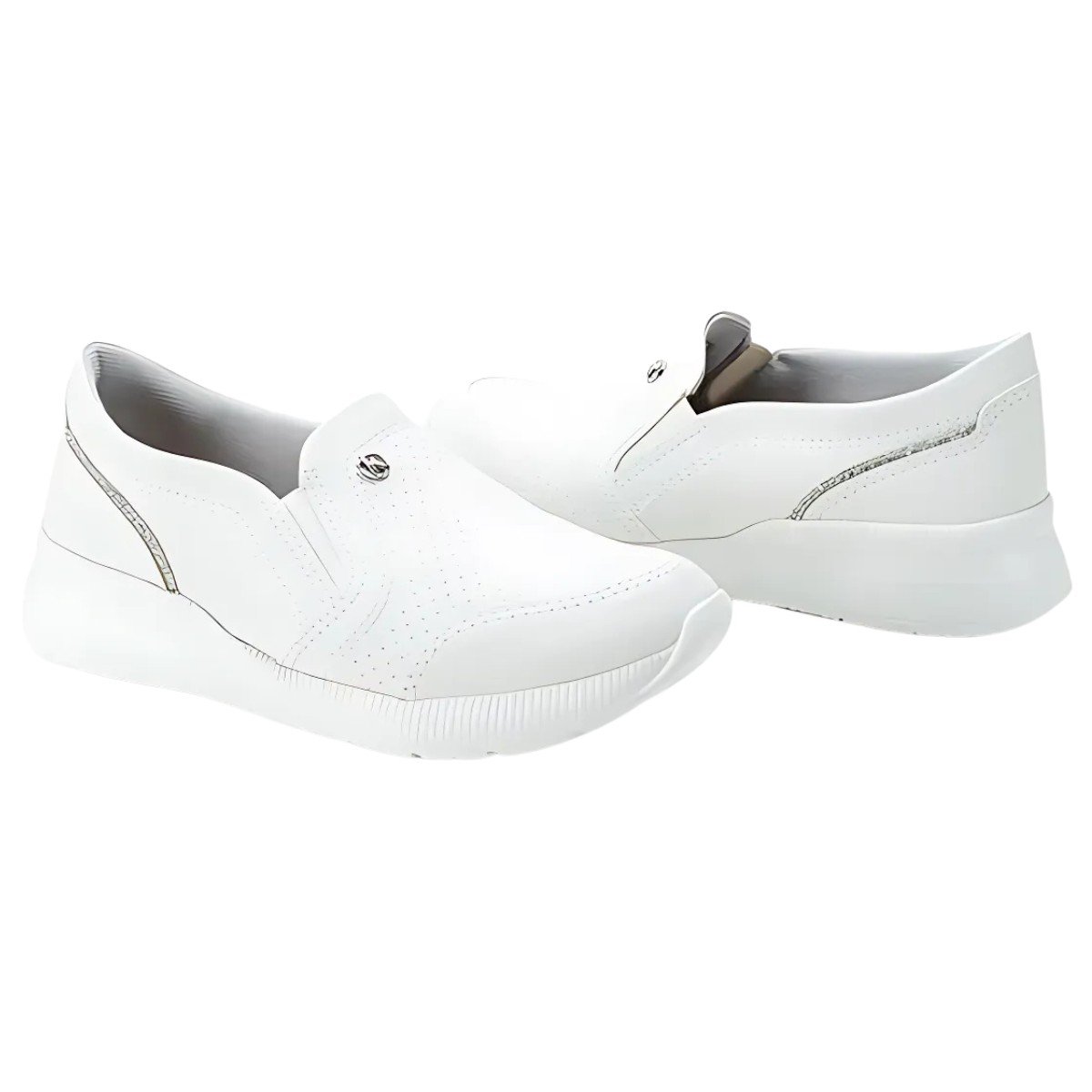 Tênis Feminino  Slip On Hades Kolosh Branco 3