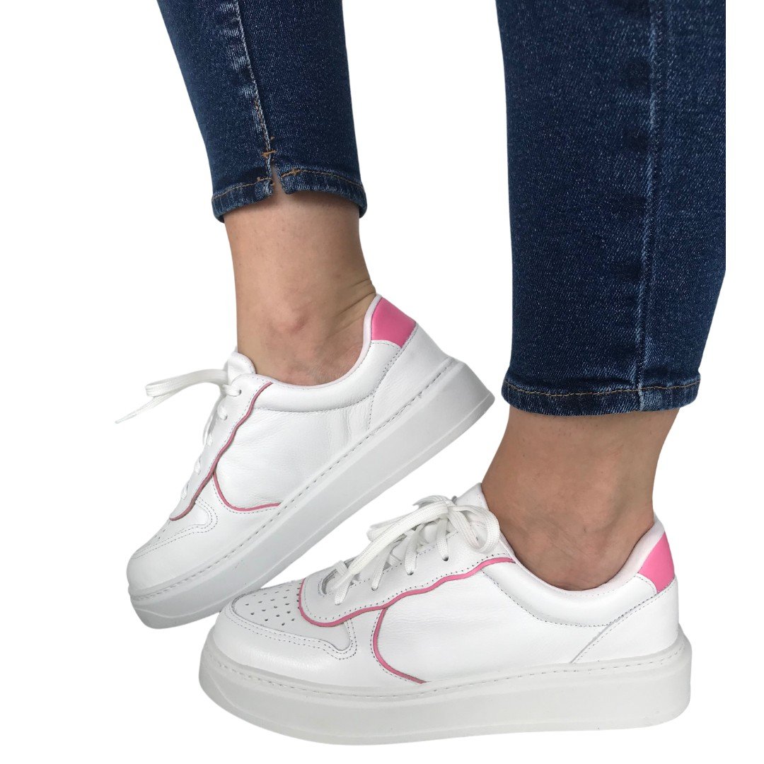 Tênis Feminino Slim Fly Barbara Cival Shoes Branco 8
