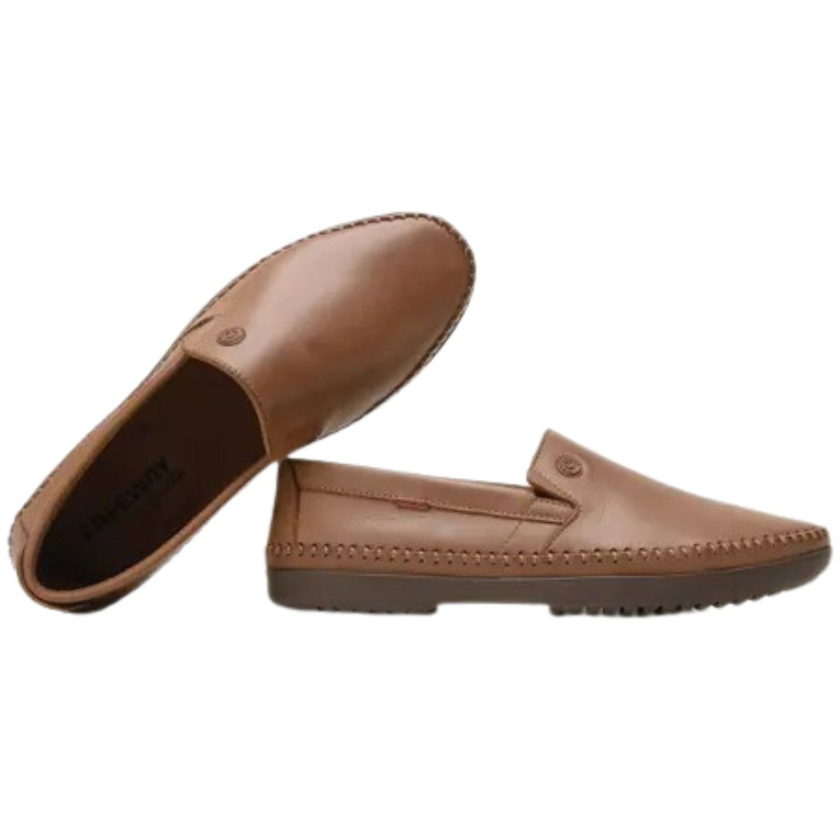 Sapatilha Masculina Couro Logan Freeway Marrom 4