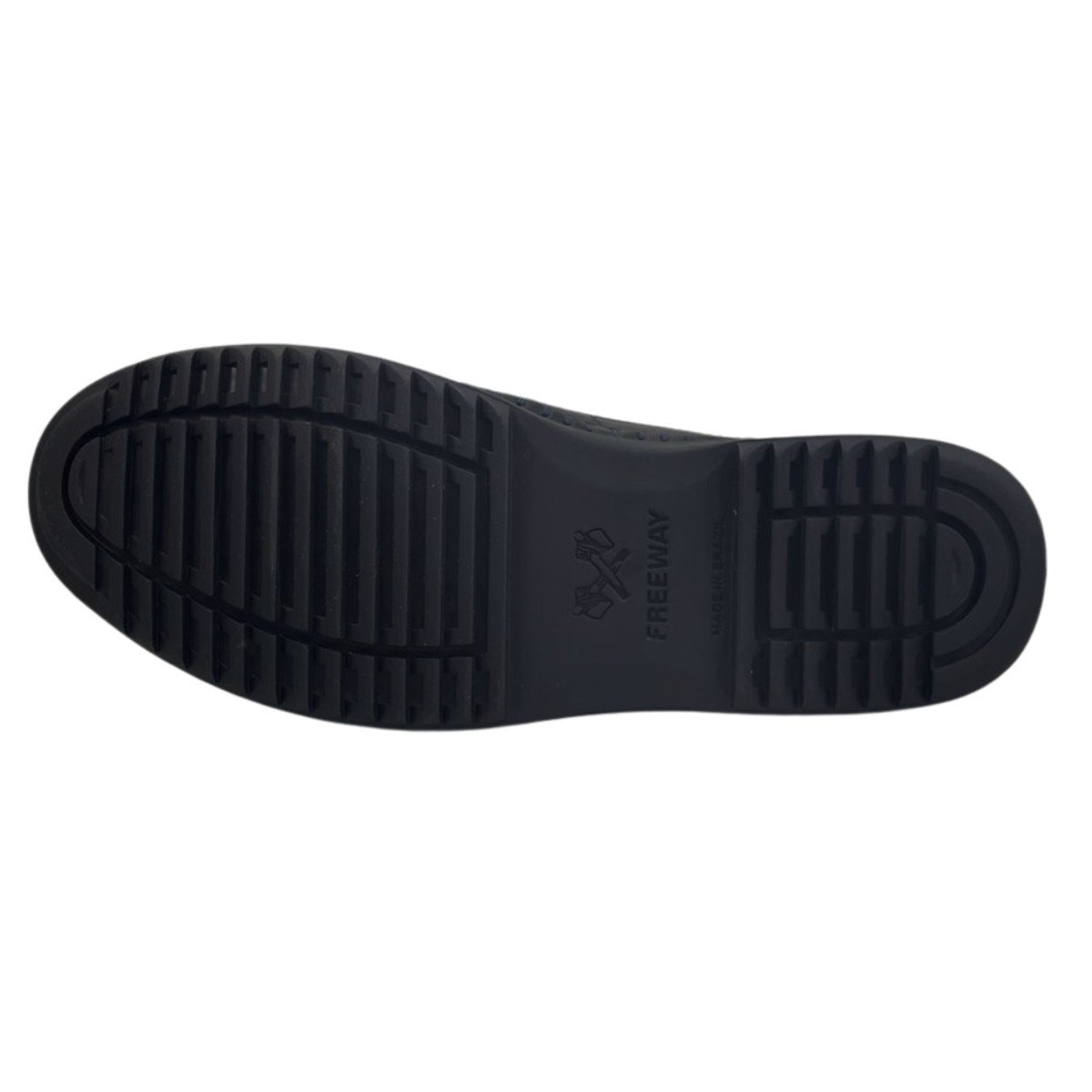 Sapatilha Masculina Logan Couro Turim Freeway Preto 4