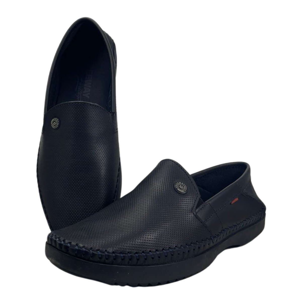 Sapatilha Masculina Logan Couro Turim Freeway Preto 5