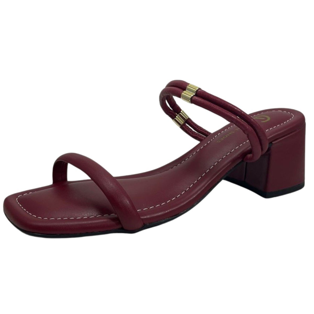 Sandalia Feminina Regulagem Cival Shoes Vermelho 3