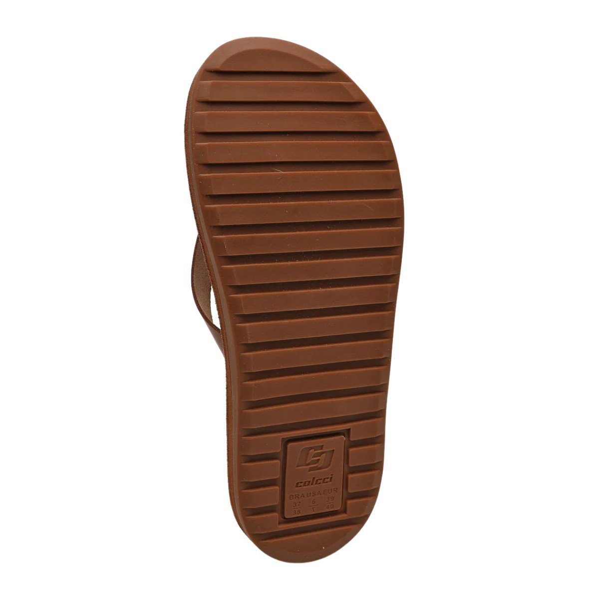 Chinelo Colcci Masculino Rio Caramelo 5