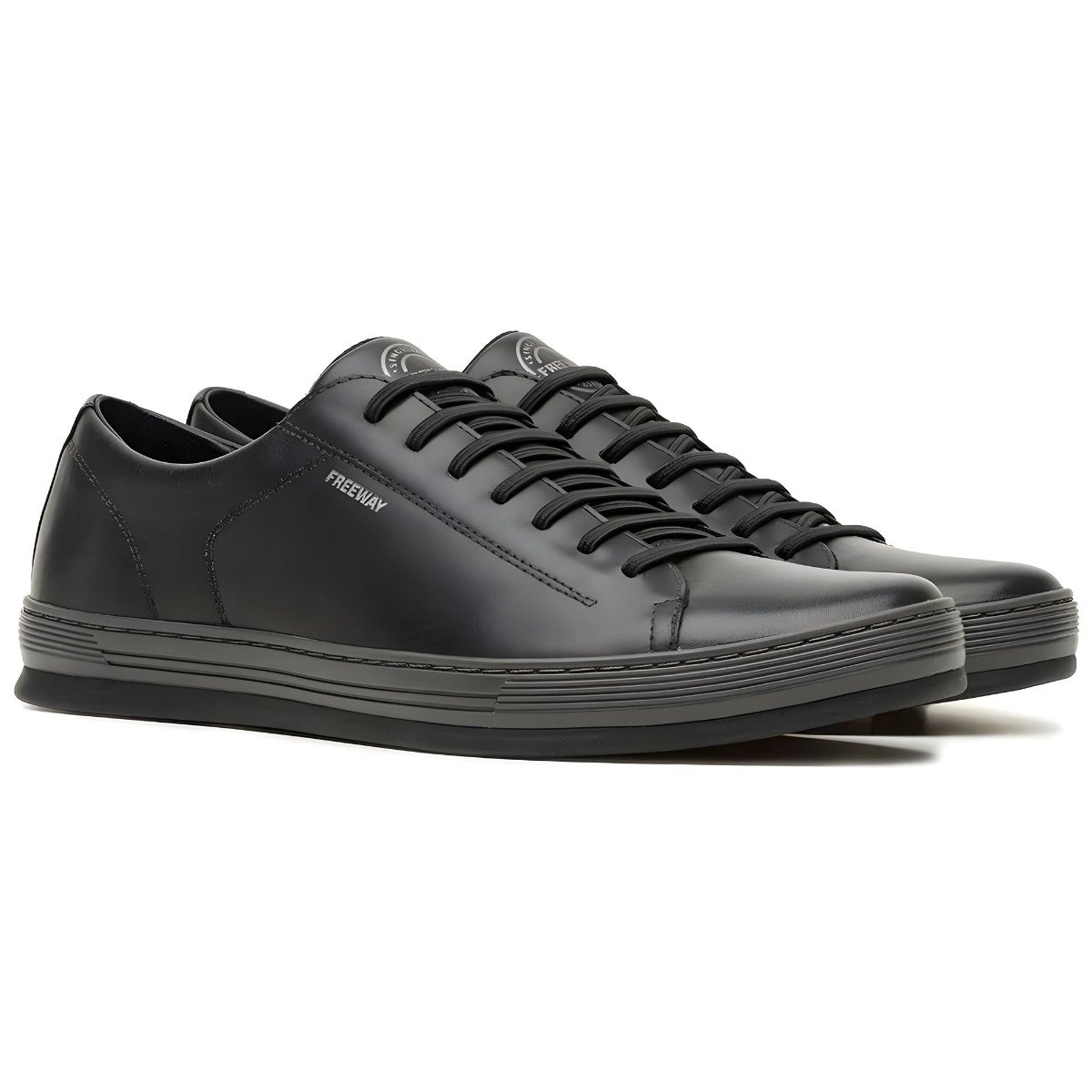 Sapatênis Freeway Couropreto 45 Preto 3